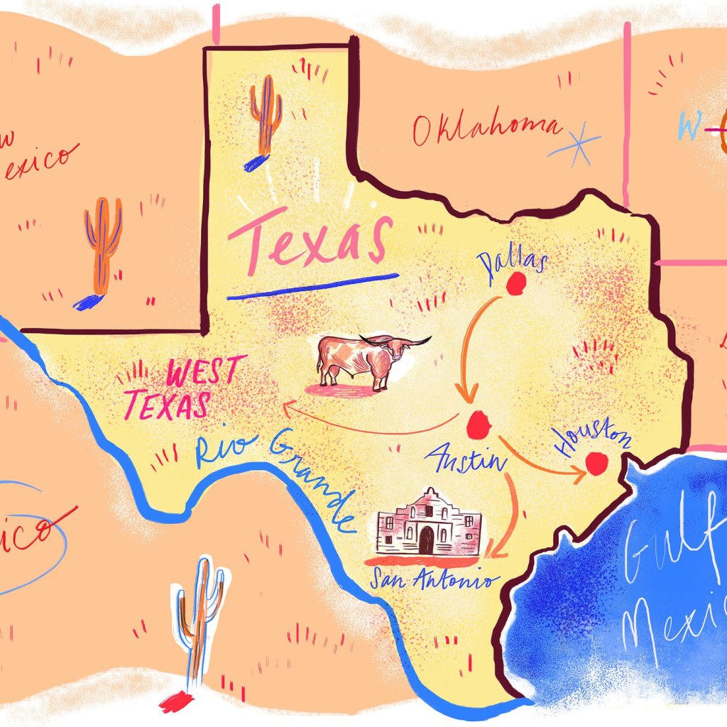 walburg tx map - A Comprehensive Guide to Road Tripping Through Texas - Eater