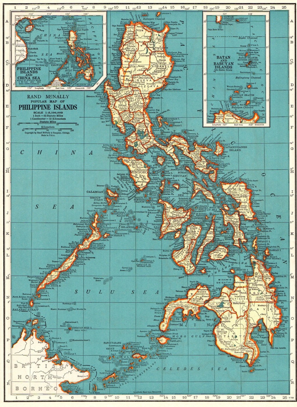 antique philippines map - Antique PHILIPPINES Map Vintage Map of the Philippine - Etsy