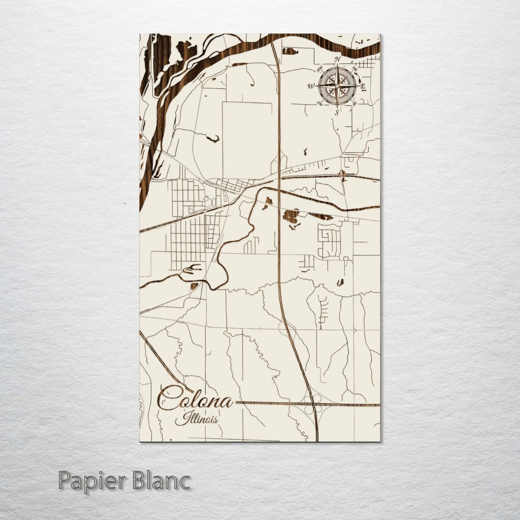 colona il map - Colona, Illinois Street Map – Fire & Pine