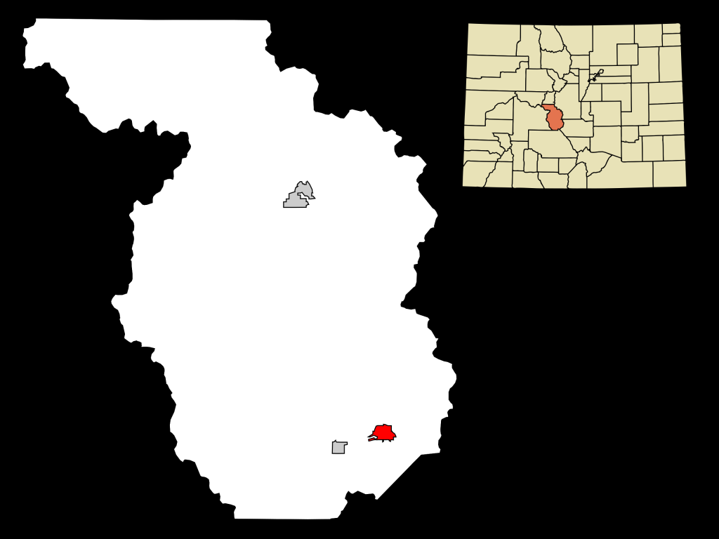 chaffee county colorado map - Datei:Chaffee County Colorado Incorporated and Unincorporated