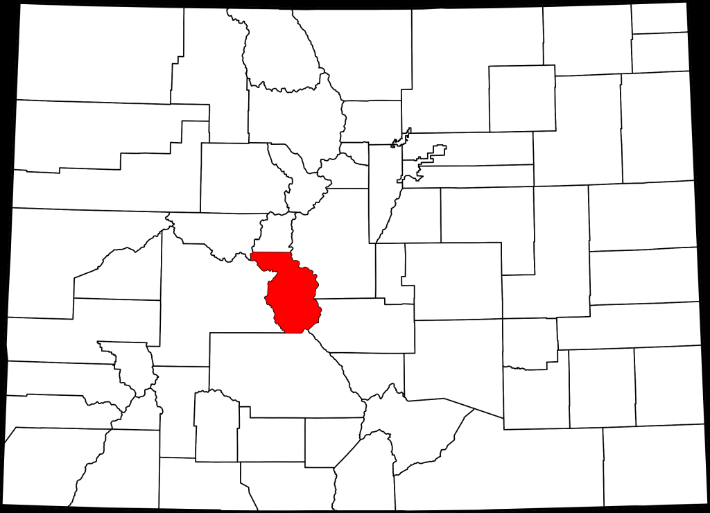 chaffee county colorado map - Datei:Map of Colorado highlighting Chaffee County