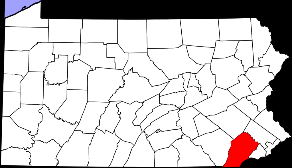 chesterbrook pa map - Datei:Map of Pennsylvania highlighting Chester County