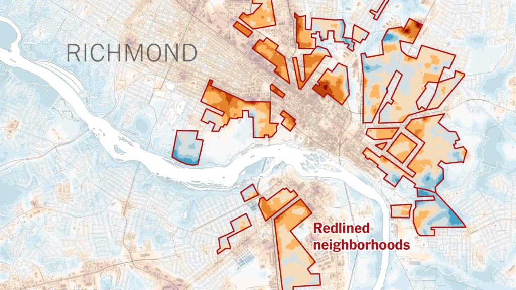city planners map nyt - How Racist Urban Planning Left Some Neighborhoods to Swelter - The