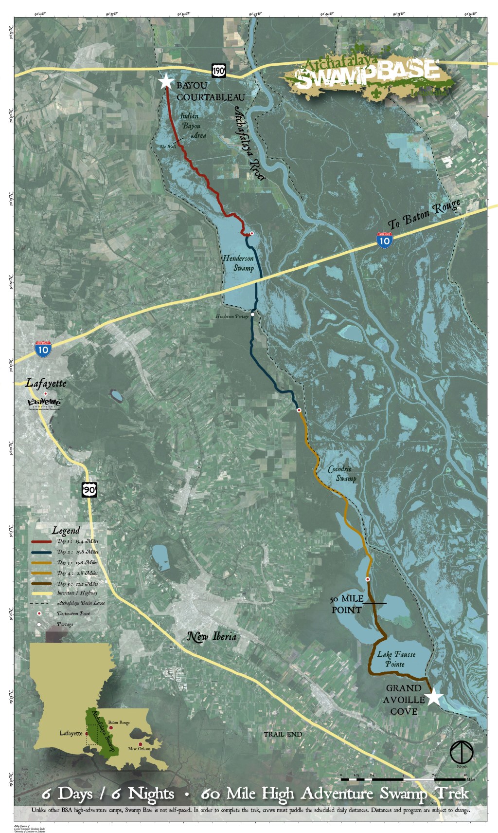 atchafalaya basin map - Interactive Map  Louisiana Swamp Base