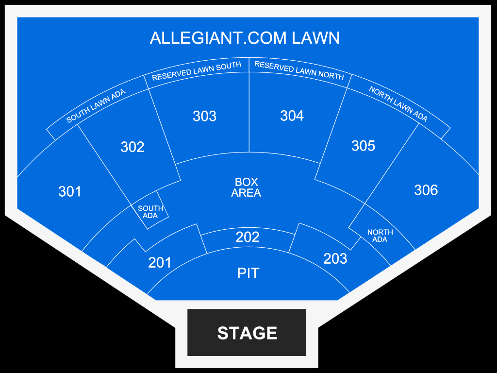 usana seat map - USANA Amphitheatre -  show schedule & venue information - Live
