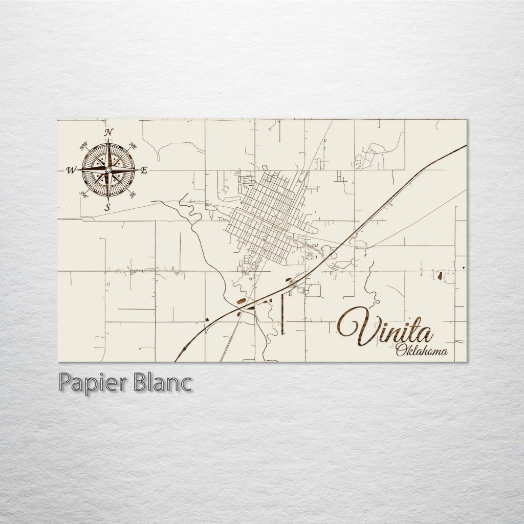 vinita ok map - Vinita, Oklahoma Street Map – Fire & Pine